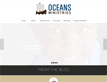 Tablet Screenshot of oceansministries.org